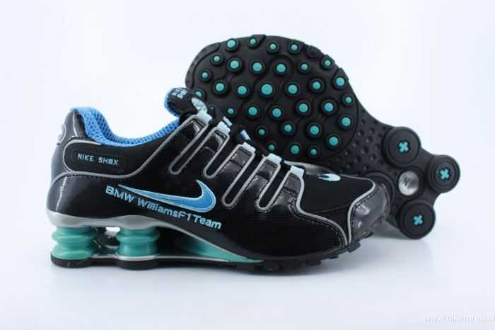 marine et noir chaussures nike shox nz (3)